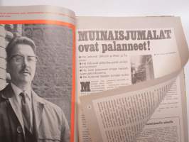 Nyrkkiposti 1969 nr 11, Lolan musta avioliitto - neekeri on paras, Purtsi kännissä 2.29 promillea, Sähkösokki, Suomen paras rakastaja Rainer Lindgren, Teiniliitto...