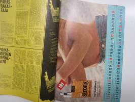 Nyrkkiposti 1969 nr 11, Lolan musta avioliitto - neekeri on paras, Purtsi kännissä 2.29 promillea, Sähkösokki, Suomen paras rakastaja Rainer Lindgren, Teiniliitto...