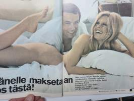 Nyrkkiposti 1969 nr 10, Hjalmar Front punakaartissa Suomessa ja Venäjän sisällisodassa upseerina, Pauli Tuominen internoituna Saksassa sota-aikana...