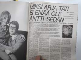 Nyrkkiposti 1969 nr 10, Hjalmar Front punakaartissa Suomessa ja Venäjän sisällisodassa upseerina, Pauli Tuominen internoituna Saksassa sota-aikana...