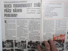 Nyrkkiposti 1969 nr 12, SA Laskuvarjomiehet, Mattijuhani Koponen - Otin LSD:tä - en suosittele, 1 000 markan ryhmäseksi-ilta Helsingin kulttuuripiireissä...