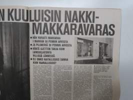 Nyrkkiposti 1969 nr 12, SA Laskuvarjomiehet, Mattijuhani Koponen - Otin LSD:tä - en suosittele, 1 000 markan ryhmäseksi-ilta Helsingin kulttuuripiireissä...
