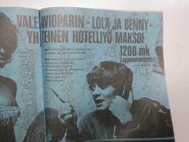 Nyrkkiposti 1969 nr 12, SA Laskuvarjomiehet, Mattijuhani Koponen - Otin LSD:tä - en suosittele, 1 000 markan ryhmäseksi-ilta Helsingin kulttuuripiireissä...