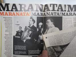 Nyrkkiposti 1970 nr 5, Arttu Kaskela ja nälkään kuollut perhe, Seppo Vahaluoto Mallorcalla humalassa 110 tuntia, Raija alenius uneksii vieläkin Dannysta...