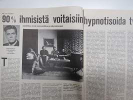 Nyrkkiposti 1968 nr 12, Hypnoosi TV:n avulla, Olliver Hawk - Olavi Hakasalo - Haukkalinnan luostari - Menetin lapseni, Nyrkkipostin julmat kuvat, "Helvetin Enkelit"