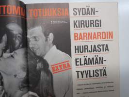 Nyrkkiposti 1968 nr 12, Hypnoosi TV:n avulla, Olliver Hawk - Olavi Hakasalo - Haukkalinnan luostari - Menetin lapseni, Nyrkkipostin julmat kuvat, "Helvetin Enkelit"
