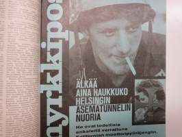 Nyrkkiposti 1968 nr 12, Hypnoosi TV:n avulla, Olliver Hawk - Olavi Hakasalo - Haukkalinnan luostari - Menetin lapseni, Nyrkkipostin julmat kuvat, "Helvetin Enkelit"