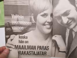 Nyrkkiposti 1969 nr 7, 15-vuotias rikosetsivä Eero Nikula, Kehäraakki Jarmo Berglöf, Seikkailija Jorma Pykäläinen, Jukka Paale Siperiassa, SS-mies Yrjö Nyystelä...