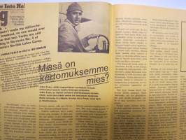 Nyrkkiposti 1969 nr 7, 15-vuotias rikosetsivä Eero Nikula, Kehäraakki Jarmo Berglöf, Seikkailija Jorma Pykäläinen, Jukka Paale Siperiassa, SS-mies Yrjö Nyystelä...