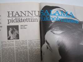 Nyrkkiposti 1969 nr 7, 15-vuotias rikosetsivä Eero Nikula, Kehäraakki Jarmo Berglöf, Seikkailija Jorma Pykäläinen, Jukka Paale Siperiassa, SS-mies Yrjö Nyystelä...