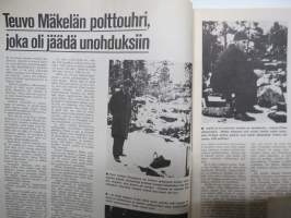Nyrkkiposti 1970 nr 1, Teuvo Edward Mäkelä tenu-ukko paloi kuoliaaksi, Dynamiitti-Laine haastattelu, Salakuljetus, Turun ravintolakauhu taiteilija Pertti Kolehmainen