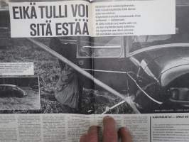 Nyrkkiposti 1970 nr 1, Teuvo Edward Mäkelä tenu-ukko paloi kuoliaaksi, Dynamiitti-Laine haastattelu, Salakuljetus, Turun ravintolakauhu taiteilija Pertti Kolehmainen