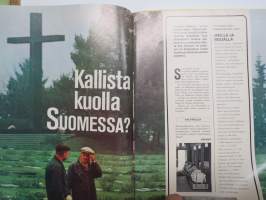 Nyrkkiposti 1970 nr 1, Teuvo Edward Mäkelä tenu-ukko paloi kuoliaaksi, Dynamiitti-Laine haastattelu, Salakuljetus, Turun ravintolakauhu taiteilija Pertti Kolehmainen