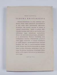 Sanoma Kristuksesta : Uuden testamentin synty ja ajatusmaailma