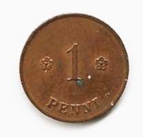 1 penni 1919