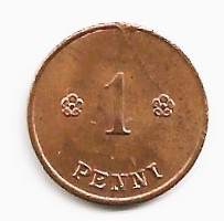 1 penni 1923
