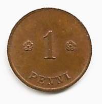 1 penni 1924