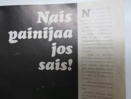 Veckonen 1970 - Avomielinen vappujulkaisu - Suuri saastajulkaisu, mm. Jykä &amp; Rike pilappiiroksia 2 sivua