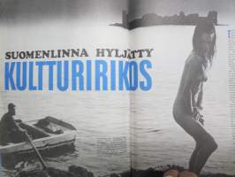 Veckonen 1970 - Avomielinen vappujulkaisu - Suuri saastajulkaisu, mm. Jykä &amp; Rike pilappiiroksia 2 sivua