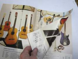 Framus International - Musiikin varhaisopetusmenetelmä, koulu- ja harjoituskitarat, banjot, ym. -myyntiesite