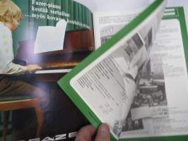 Musiikki Fazer - Musiikkiluettelo 1973-74 -soitinluettelo ym.