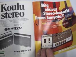 Musiikki Fazer - Musiikkiluettelo 1973-74 -soitinluettelo ym.