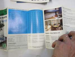 Silja Line - Suomi-Ruotsi 1975 -aikataulu