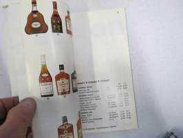 Silja Line - Hinnasto / Prislista / Pricelist 1975