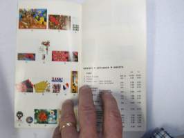 Silja Line - Hinnasto / Prislista / Pricelist 1975