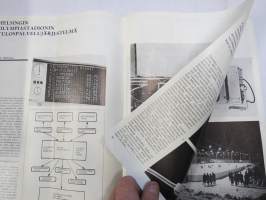 Airam Valo 1969 nr 3 -sähkö- ja valaistusalan asiakaslehti tukku- ja vähittäiskauppiaille, artikkeli mm. Tapiolan valoisa iltamaisema, Wirkkala kristallilamppumainos