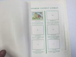 Säästöpankki - Elämää ympärillämme -keräilykansio keräilylehtineen ja merkkeineen 16 kpl