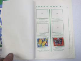 Säästöpankki - Elämää ympärillämme -keräilykansio keräilylehtineen ja merkkeineen 16 kpl