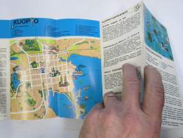 Tulukee ja viihtykee Kuopijossa Kuopio 1972 -matkailuesite