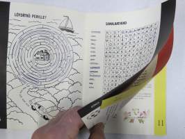 Shell Puuhakirja (lapsille automatkan ajaksi, 1970-luvulta)