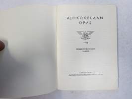 Ajokokelaan opas  nr  55 / 1966