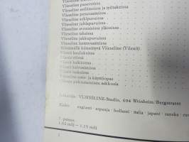 Ompele Vlieselinellä -välikangas, käyttöohje