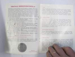 Piippo Oy - Tikanheitto-ohjeita