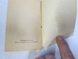 Vaaran väijyessä - Karisto Oy:n "Taskutoveri" -sarjan jännityskirja nr 13