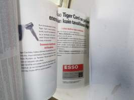 Esso Tiger Card yksityisluottokortti -esite / hakemus / sopimus