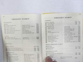 Oy Alkoholiliike Ab ALKO - Vähittäismyyntihinnasto  nr 62 1.1.1969