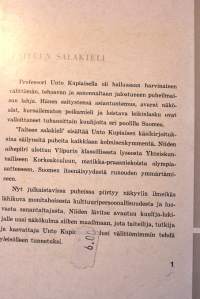 Taiteen salakieli - Puheita ja esitelmiä