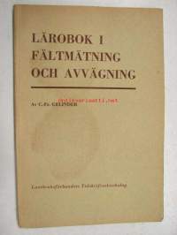 Lärobok i fältmätning och avvägning -maanmittausoppia