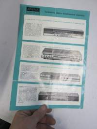 Arena (by Hede Nielsen) stereo-yhdistelmät -myyntiesite