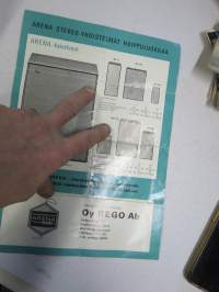 Arena (by Hede Nielsen) stereo-yhdistelmät -myyntiesite