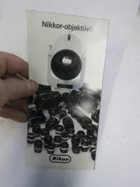 Nikko-objektiivit -myyntiesite