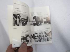 Canon Auto Zoom 318M kaitafilmikamera "Instructions" -käyttöohje englanniksi