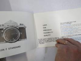 Nikon F kamera -myyntiesite