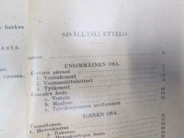 Maatalouskoneiden hoito ja käyttö - Tieto ja taito nr 41, erilaisten maatalouskoneiden seikkaperäistä käytönopastusta, myös polttomoottorit, lokomobiilit, traktorit!