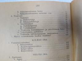 Maatalouskoneiden hoito ja käyttö - Tieto ja taito nr 41, erilaisten maatalouskoneiden seikkaperäistä käytönopastusta, myös polttomoottorit, lokomobiilit, traktorit!