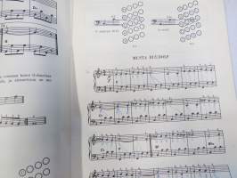 Pianoharmonikan aakkoset (pieniä pianoharmonikkoja varten)